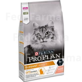 PRO PLAN FELINE ELEGANT DERMA SALMON 1,5KG. PURINA VETERINARIA