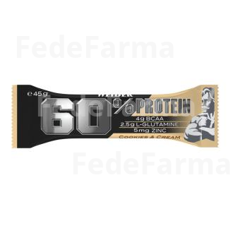 WEIDER PROTEIN 60% BARRITAS COOKIE-CREMA 24UD. WEIDER