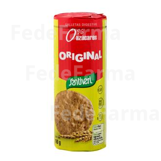 GALLETAS DIGESTIVE 0% AZUCAR 190GR. SANTIVERI