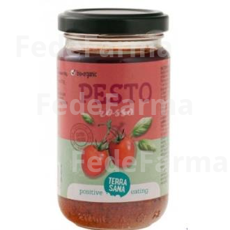 PESTO ROSSO ROJO 180GR. TERRASANA