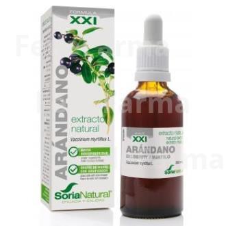 EXT. ARANDANO XXI 50ML. S/AL SORIA NATURAL