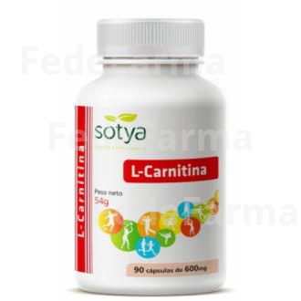L-CARNITINA 600MG. 90CAP. SOTYA