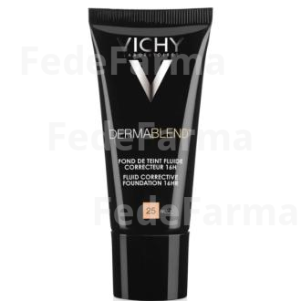 VICHY DERMABLEND FLUIDO CORRECTOR Nº 25 NUDE 30ML. VICHY