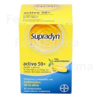 SUPRADYN VITAL ANTIOX 50+ 30COMP. BAYER
