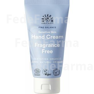 FRAGANCE FREE CREMA DE MANOS 75ML. ECO VEGAN URTEKRAM