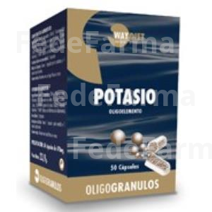 POTASIO OLIGOGRANULOS 50CAPS. WAYDIET NATURAL PRODUCTS