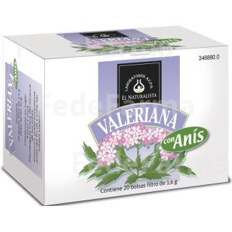 VALERIANA CON ANIS INFUSION 20BOLSITAS EL NATURALISTA