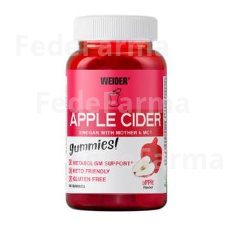WEIDER GUMMY UP APPLE CIDER VINEGAR 50GUMMIES WEIDER