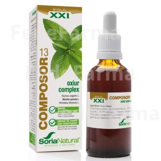 COMPOSOR 13 OXIUR COMPLEX-LOMBRISOR XXI 50ML. SORIA NATURAL