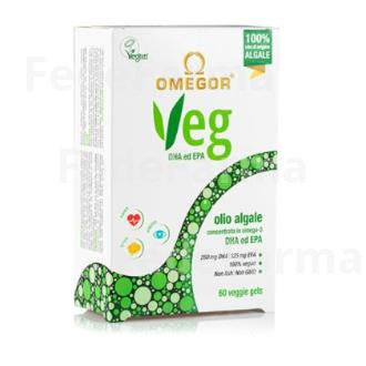 OMEGOR VEG OMEGA 3 VEGETAL 60CAP. UGA NUTRACEUTICALS