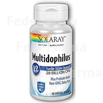 MULTIDOPHILLUS 12-20 BILLION 50CAP (REFRIGERACION) SOLARAY