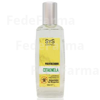 AMBIENTADOR CITRONELA PULVERIZADOR PACK 6X100ML. SYS