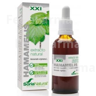 EXT. HAMAMELIS XXI 50ML. S/AL SORIA NATURAL