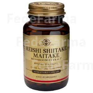 REISHI SHIITAKE MAITAKE 50CAP SOLGAR