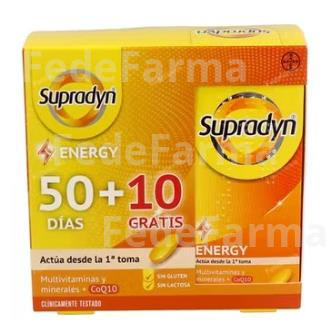 SUPRADYN ENERGY ACTIVO PROMO 50+10 COMP. BAYER
