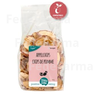 MANZANA CHIPS 100GR. VEGAN TERRASANA