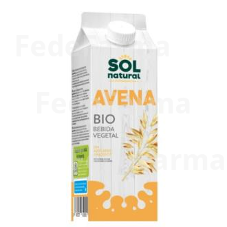 BEBIDA VEGETAL DE AVENA NATURAL 1LT 6UDS. BIO S/A SOLNATURAL