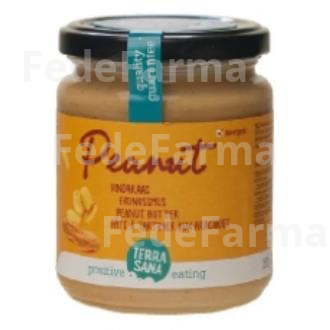 CREMA DE CACAHUETE CRUNCHY SIN SAL 500GR. BIO TERRASANA