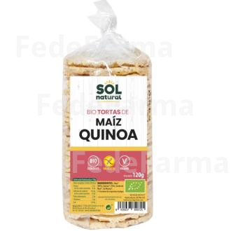TORTAS MAIZ CON QUINOA. SG SOLNATURAL