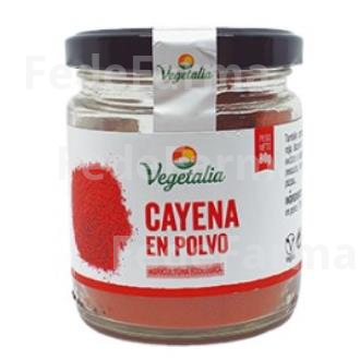PIMIENTA CAYENA POLVO 80GR. BIO VEGETALIA