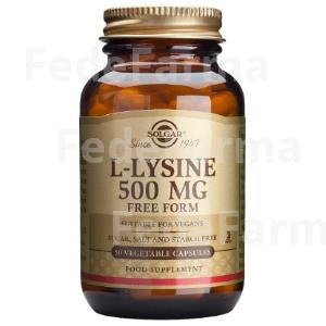 L-LISINA 500MG. 50VEGICAPS SOLGAR