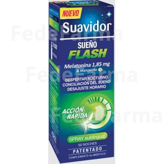SUAVIDOR MELATONINA SPRAY FLASH 20ML. URGO