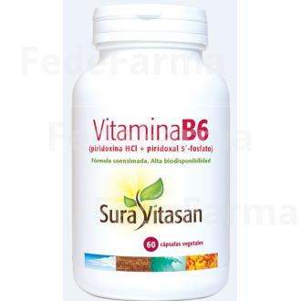 VITAMINA B6 60CAP. SURA VITASAN