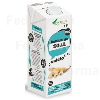 BEBIDA VEGETAL DE SOJA CON CALCIO 1LT 6UDS. BIO** SORIA NATURAL