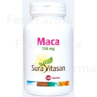 MACA 750MG. 120CAP. SURA VITASAN