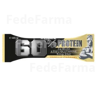 WEIDER PROTEIN 60% BARRITAS VAINILLA-CARAMELO 24UD WEIDER