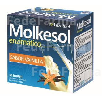 MOLKESOL ENZIMATICO VAINILLA 30SBRS. YNSADIET