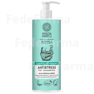 CHAMPU ANTIESTRES PARA MASCOTAS 6UDSX400ML. WILDA VETERINARIA
