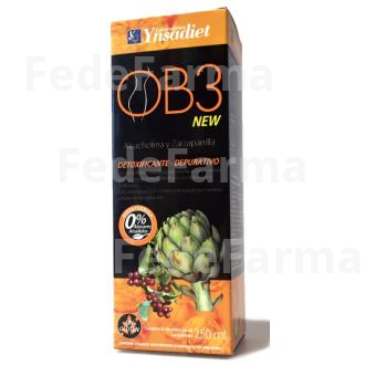 OB3 DRENANTE JARABE 250ML. YNSADIET