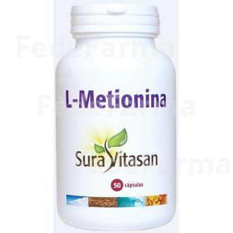 L-METIONINA 500MG. 50CAP. SURA VITASAN