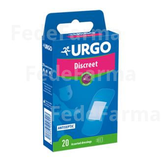 URGO DISCREET 20 APOSITOS SURTIDOS URGO
