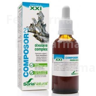COMPOSOR 21 OBESTANE COMPLEX XXI 50ML. SORIA NATURAL
