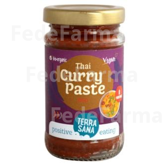 PASTA DE CURRY ROJA TAILANDESA 120GR. BIO VEGAN TERRASANA