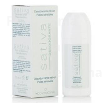 COSMECLINIK SATIVA DESODORANTE ROLL-ON 75ML. SATIVA