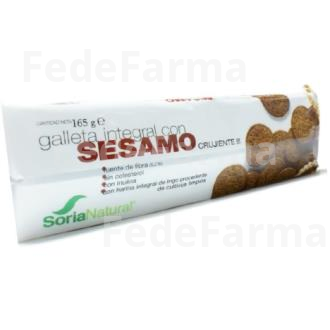 GALLETAS SESAMO INTEGRALES 165GR SORIA NATURAL