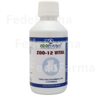 ZOO-12 VITAL PERROS Y GATOS 250ML. ZOOPHARMA VETERINARIA