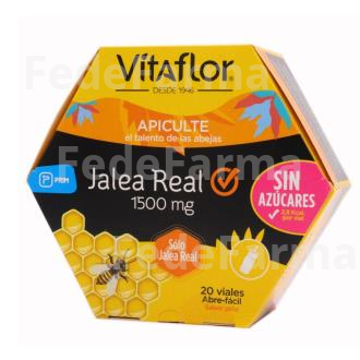 VITAFLOR JALEA REAL 1500MG. 20VIALES VITAFLOR