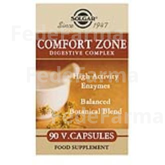 CONFORT ZONE DIGESTIVE COMPLEX 90CAP.VEG. SOLGAR