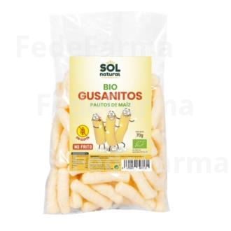 GUSANITOS DE MAIZ GIGANTES 70GR. BIO SOLNATURAL