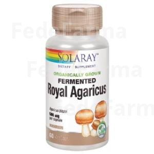 ROYAL AGARICUS CHAMPINON DEL SOL 500MG. 60CAP.VEG SOLARAY