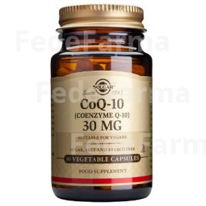COENZIMA Q10 30MG. 30VEGICAP. SOLGAR