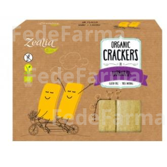 CRACKERS DE GARBANZO 120GR. BIO SG VEGAN ZEALIA
