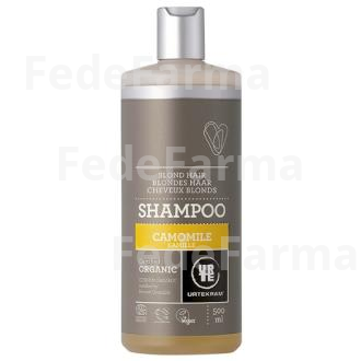CHAMPU MANZANILLA CABELLO CLARO 500ML. ECO VEGAN URTEKRAM