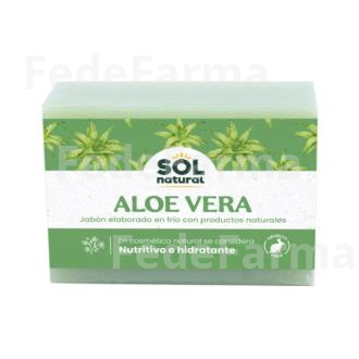 JABON EN PASTILLA DE ALOE VERA 100GR. SOLNATURAL