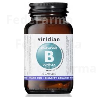 HIGH FIVE B COMPLEX CON ASCORBATO MG 30CAP.VEG. VIRIDIAN