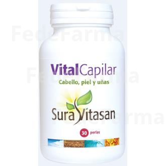 VITAL CAPILAR CABELLO,PIEL Y UÑAS 30PERLAS SURA VITASAN